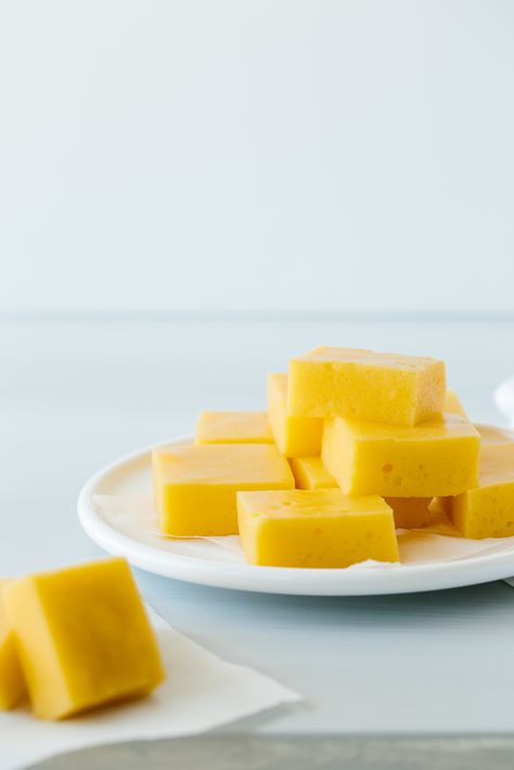 Orange Mango Gelatin Gummies Mango Gummies, Gelatin Gummies, Best Dips, Appetizers Finger Foods, Grass Fed Gelatin, Gummies Recipe, Gelatin Recipes, Kid Friendly Snack, Mango Recipes