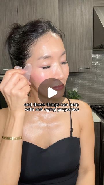 Aylen Park on Instagram: "Here is my mom and I’s gua sha routine🫶 We’re using a jade and ride quartz gua sha tools! #guasha #guasharoutine #guashafacial #massage #facial" Facial Gua Sha Before And After, Gua Sha Technique Face Lift, Gua Sha For Eye Wrinkles, Gua Sha Laugh Lines, How To Gua Sha Face Double Chin, Face Massage With Gua Sha, Face Massage Gua Sha, How To Use Gua Sha On Face, How To Use A Gua Sha