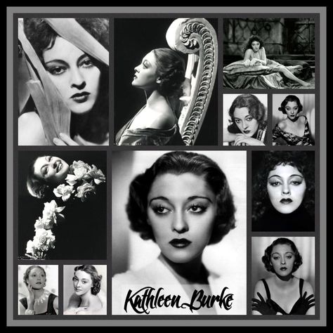 Kathleen Burke Created by Diane Yoder 2018 Kathleen Burke, Classic Hollywood, Mona Lisa, Hollywood, Created By, Actresses, Actors, Film, Movie Posters