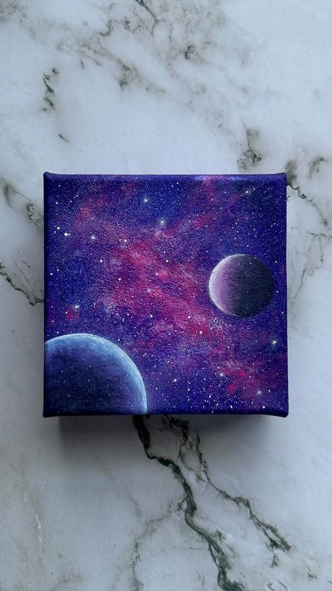 Galaxy Art Painting, Painting References, Space Illustration, Space Painting, Galaxy Painting, Reels Instagram, Painting Inspo, Galaxy Art, April 13