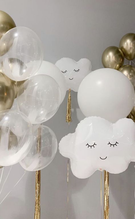 Moon Baby Shower, Baby Balloon, Gender Party, Kids Crafting, Big Balloons, Baby Pearls, Shower Bebe, Foto Baby, Reveal Ideas