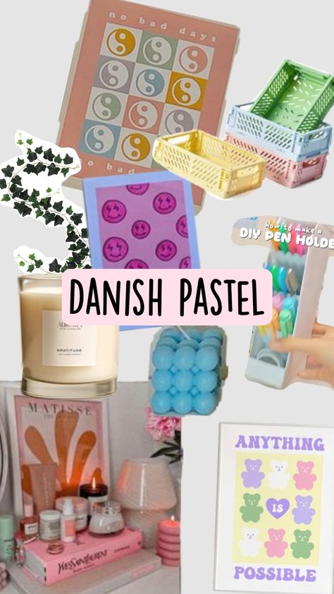 Aestehtic Danish pastel room Inspiration #aestehthic #danishpastel #roomisnpo Room Decor Bedroom Simple, Pastel Room Inspiration, Pastel Danish, Danish Pastel Room, Pastel Room Decor, No Bad Days, Pastel Room, Danish Pastel, Simple Bedroom