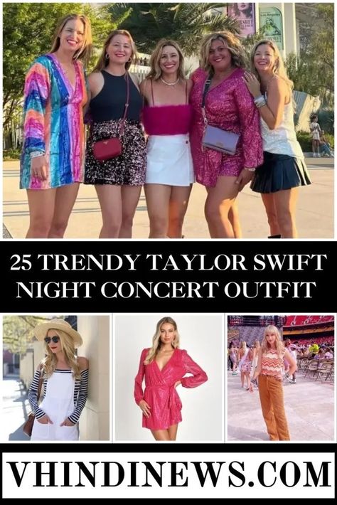 Top 25 Best Women’s Outfits for a Taylor Swift Concert: Taylor Swift Concert Outfit Night 65 Taylor Swift Outfits For Concert, Taylor Swift Outfits Concert Ideas, Shorts And Tshirt Outfits, Concert Outfit Night, Taylor Swift Outfits Concert, Outfits Modernos, Pop Concert Outfit, Concert Taylor Swift, Taylor Swift Concert Outfit