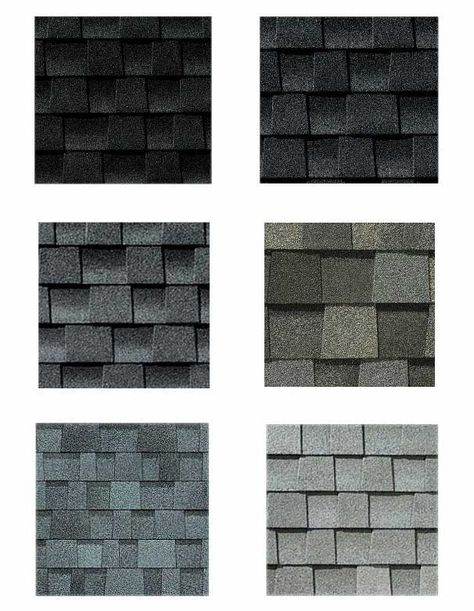 gray shingle samples Charcoal Grey Roof Exterior Colors, Black Roof Grey House, Gray Siding Black Roof, Roof Colors For Tan House, Light Gray Roof House Colors, Dark Roof House Color Schemes, Grey Roof House Colors, Black Roof House Colors, Roof And Siding Color Combinations