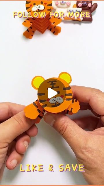 Itsy Bitsy Artsy I Art & Craft I Creative DIY on Instagram: "Paper DIY Tigers ! 🐯🎨🖌 ✂️✨
Perfect for kids and beginners, this origami tutorial will have you hooked. Let your imagination swim wild! 
.
.
📌Follow me for more :
➡️ @itsy_bitsy_23
➡️ @itsy_bitsy_23
➡️ @itsy_bitsy_23
.
.
#PaperCraft #paperdiy #OrigamiFun #KidsCrafts #CraftingWithKids #CreativeKids #OrigamiUSA #FunWithPaper #EasyCrafts #DIYArt #CraftyKids #CraftTutorial #ArtAndCraft #PaperArt #origamitiger #CraftyIdeas #CraftInspiration #HandmadeWithLove #CreativeMinds #CraftyFun #ArtForKids#paperdiy #origami #DIYProjects #KidsCrafts #papercrafting #handmade #paperlover #usacraft #parentchildhandmade" Origami Tiger Tutorial, Origami Tiger, Tiger Crafts, Holiday Club, Paper Lovers, Crafty Kids, Origami Tutorial, Craft Tutorial, Creative Kids