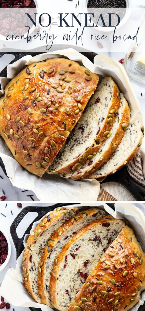 Wild Rice And Cranberry Bread, Cranberry Wild Rice Bread Machine, Cranberry Wild Rice Sourdough, Cranberry Wild Rice Bread Recipes, Wild Rice Cranberry Bread Recipe, Wild Rice Cranberry Bread, Cranberry Wild Rice Bread, Wild Rice Bread, Cranberry Wild Rice