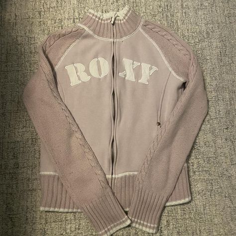 Vintage pink roxy zip up Message me for questions... - Depop Surf Vintage, Roxy Surf, Roxy Women, Zip Up Sweater, Hip Hop Fashion, Small Town, Message Me, Vintage Pink, Roxy