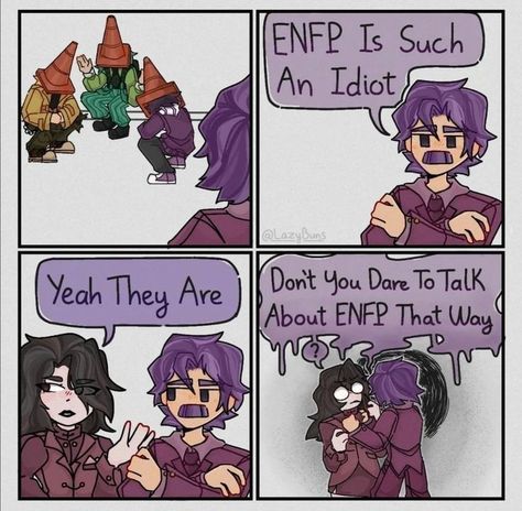 Entp X Enfp Ship, Intj Loves, Mbti Comics, Intj Fanart, Enfp Intj, Mbti Personality Types, Mbti Ships, Intj Entj, Intj Enfp