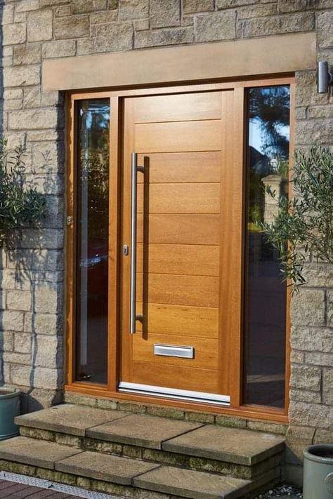 Main Front Door Design, Main Doors For Home, Contemporary Doors Entrance, Main Door Elevation Designs, Main Entry Door Design Modern, House Doors Front Entrance Modern, Main Doors Wooden Design, Front Door Design Wood Modern, Villa Main Door