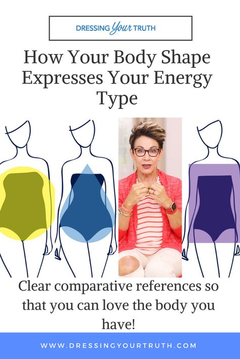 Does each Type have a certain kind of body shape? Yes—and no! You'll have certain tendencies based on your Type, but you'll also have differences too. By understanding both, you'll be able to be kinder to yourself and fully embrace the truth of who you are!   Watch the video for your Type! Dressing Your Truth - Carol Tuttle Be Kinder To Yourself, Energy Profiling, Personal Style Types, Create Capsule Wardrobe, Dyt Type 4 Clothes, Dressing Your Truth, Carol Tuttle, Live Your Truth, Seasonal Color Analysis