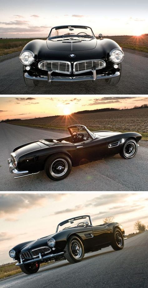 Classic Bmw Convertible, Bmw 507 Roadster, Vintage Bmw, Bmw 507, Carros Retro, Bmw Vintage, Carros Bmw, Mobil Bmw, Roadster Car