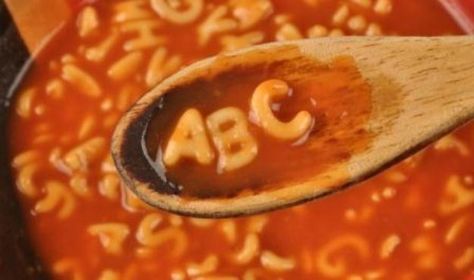 Alphabet Soup Art, Abc Soup, Teach Alphabet, Teacher Videos, Alphabet Pasta, Detergent Product, Table Of Content, Classic Grilled Cheese, Alphabet Recognition