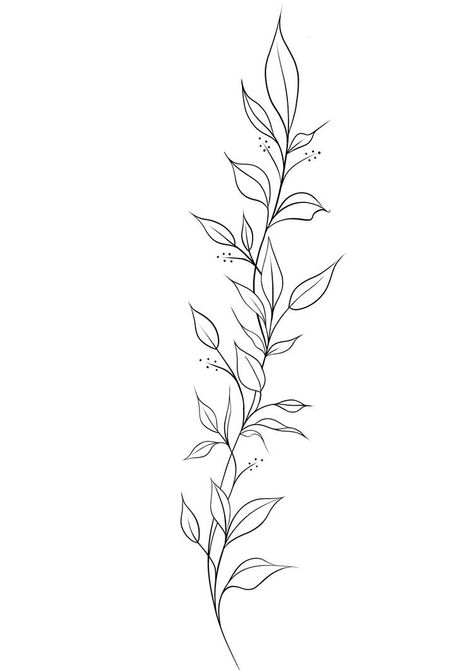 Vine Tattoo Linework, Leaf Wrap Around Tattoo Arm Stencil, Linework Vines, Vine Drawing Tattoo, Dainty Vine Tattoo, Linework Tattoo Ideas, Henna Tattoo Arm, Vine Tattoo Stencil, Leaf Vine Tattoo