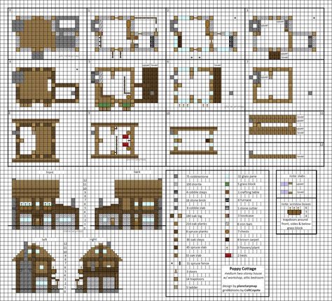 This is the rework of my original farm layout, I haven't done a block count yet but will do so soon. and add the materials list then. Note! due to fire issues it is best to built the complete house... Minecraft Kale, Chalet Minecraft, Minecraft Small House, Houses Blueprints, Modern Minecraft, Minecraft Houses Xbox, Minecraft Building Blueprints, Modern Minecraft Houses, Minecraft Building Guide