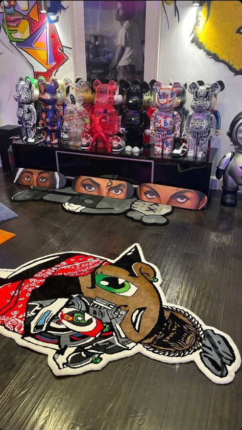 Chris Brown House, Hype Beast Bedroom, Sneakerhead Room, Hypebeast Room, Hype Beast, Future Apartment Decor, Gorgeous Bedrooms, Pinterest Room Decor, Kitchen Home Decor