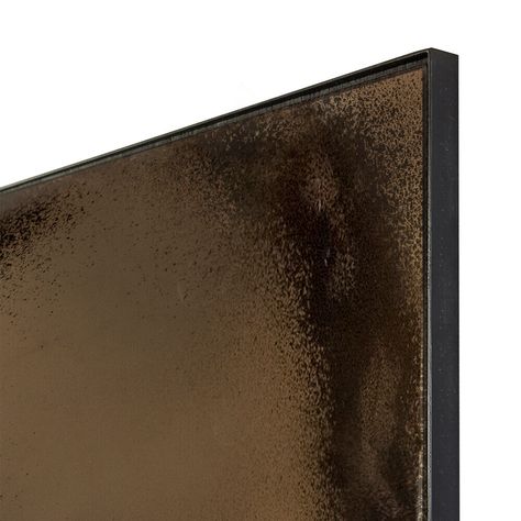 Bronze wall mirror Bronze Mirror Wall, Bronze Wall Mirror, Aged Mirror, Aging Metal, Bronze Wall, Bronze Mirror, Floor Mirror, Wall Mirror, The Mirror