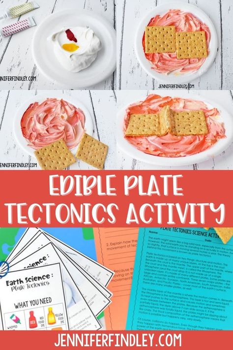 Tectonic Plates Project, Plate Tectonics Activity, Tectonic Plates Activities, Elementary Earth Science, Science Demonstrations, Earth Science Activities, Sixth Grade Science, Earth Science Lessons, 8th Grade Science