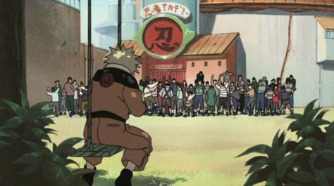 Naruto on his swing - left out at school Kid Naruto, Naruto Tattoo, Naruto Uzumaki Shippuden, Naruto Oc, Naruto Wallpaper, Naruto Anime, Naruto And Sasuke, Naruto Art, Naruto Shippuden Anime