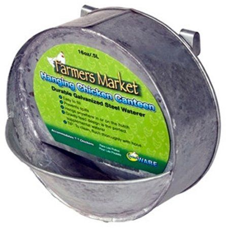 Amazon.com: Chicken Ware 12061 Hanging Waterer: Patio, Lawn & Garden