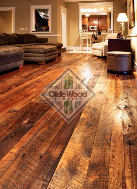 Olde Wood Limited supplies you with all of your reclaimed building material needs. Be inspired for your dream home and interior designer! We specialized in reclaimed wide plank wood flooring, reclaimed barnwood, barn siding and timbers. Design your perfect living room! Barn Wood Flooring, Barnwood Floors, Pine Flooring, Decor Videos, Design Blogs, Wooden Floors, Pine Floors, Reclaimed Barn Wood, Cool Ideas