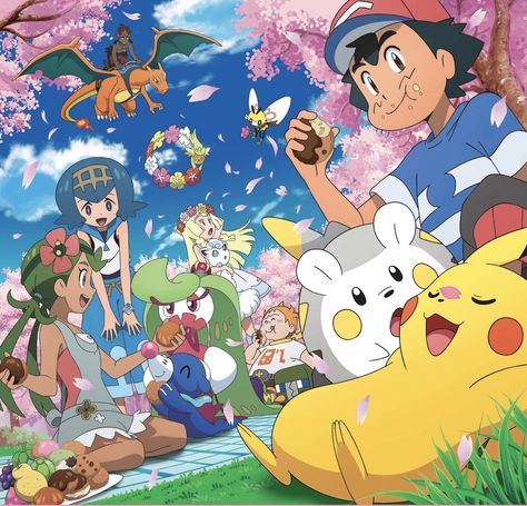 Pokemon Alola Region, Pokemon Mallow, Pokemon Wiki, Green Pokemon, Pokemon Adventures Manga, Pokemon Official, Pokemon Poster, Pokemon Backgrounds, Pokemon Alola