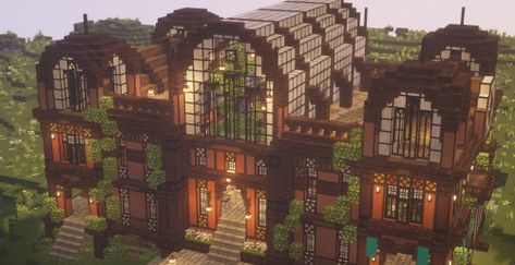 Minecraft Manor House, Minecraft Manor, Minecraft Garden, Private Resort, Minecraft Mansion, Minecraft Structures, Minecraft Interior Design, Minecraft House Plans, Minecraft Cottage