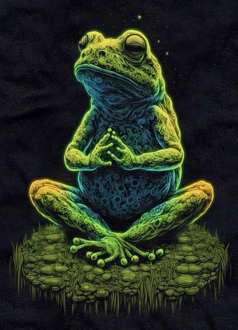 Animal Tattoo Ideas, Alien Artwork, Frog Wallpaper, Motion Wallpapers, Frog Tattoos, Frog Art, Art Gallery Wallpaper, Flower Art Images, Favorite Animal