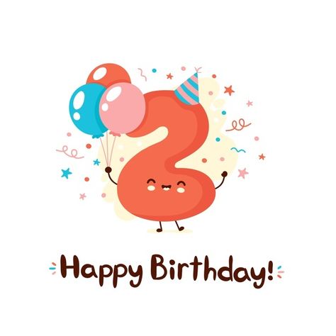 Cute smiling number two with balloons in... | Premium Vector #Freepik #vector #birthday #anniversary #celebration #balloon Number Two, Anniversary Celebration, Birthday Anniversary, Premium Vector, Graphic Resources, Balloons, Happy Birthday, Festival, Birthday