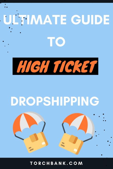 Here's a complete pro guide on how to start dropshipping high ticket items. We've also included high ticket dropshipping products for beginners High Ticket Dropshipping Products, High Ticket Dropshipping, Dropshipping For Beginners Checklist, Etsy Dropshipping, Ebay Reinstatement, Dropshipping Suppliers, Shopify Business, Shopify Marketing, Dropshipping Products