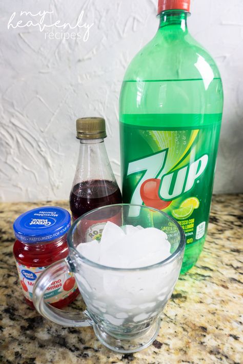 Shirley Temple Drink, Kid Drinks, Lemon Lime Soda, Cocktail Drink, Cocktail Ingredients, Stir Sticks, Maraschino Cherry, Shirley Temple, Drink Recipe