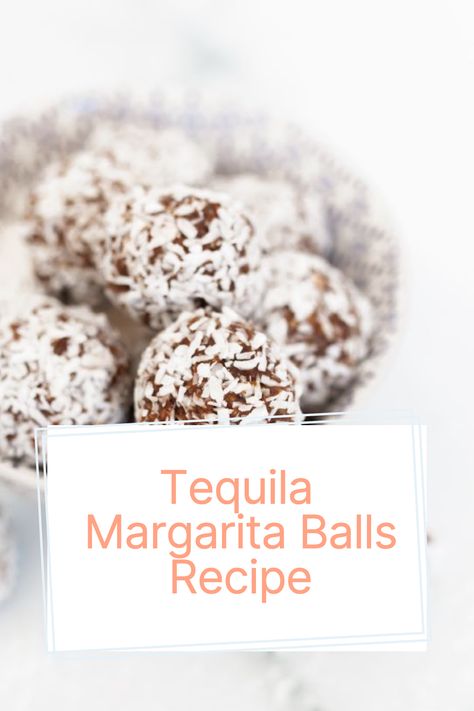 Tequila Margarita Balls Recipe Tequila Margarita Balls, Margarita Balls, Lime Marmalade, Tequila Margarita, Protein Balls, Protein Ball, Vanilla Wafers, Cookie Crumbs, Balls Recipe