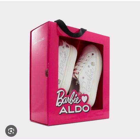 Brand New. Barbie X Aldo Low Top Sneakers White And Pink With Rhinestones. Never Removed From Box. Hard To Find Size 9 Us All Packaging Included. What You See In The Pics Is What You’ll Receive. Barbie Things, New Barbie, Low Top Sneakers, Aldo Shoes, Sneakers White, Low Top, Top Sneakers, New Color, Pink White