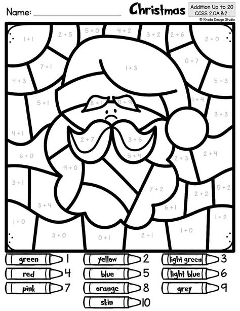 Keep students excited about math this holiday season! These free Christmas color-by-number pages combine holiday images with math skills in addition, subtraction, and more. Pin it for engaging holiday math practice! Color By Number Christmas Printable Free, Christmas Sight Word Activities, Holiday Reading Activities, Christmas Reading Activities, Holiday Math Worksheets, Color By Sight Word, Christmas Color By Number, Worksheet Coloring, Christmas Math Worksheets