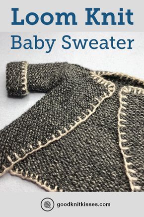 Sweater Free Pattern, Knit Loom, Knit Baby Sweater, Round Loom Knitting, Loom Knitting Tutorial, Loom Knit Hat, Loom Knitting Stitches, Sweater Tutorial, Loom Crochet