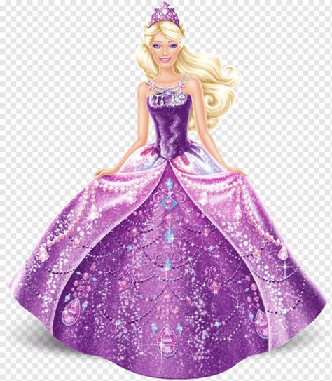 Cartoon Barbie, Barbie Png, Disney Princess Png, Totally Hair Barbie, Ken Barbie Doll, Princess Charm School, Pink And Blue Dress, Barbie Fairytopia, Barbie Books