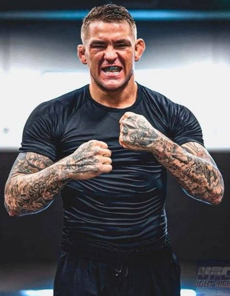 Dustin Poirier Wallpaper, Ufc Fighters Tattoo, Conor Mcgregor Style, Ufc Training, Word Tattoos With Meaning, Fighter Tattoo, Word Tattoo Ideas, Dustin Poirier, Aesthetics Bodybuilding