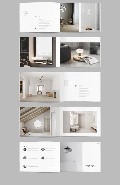 Minimalist Portfolio Template on Behance