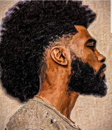 Male Afro, Afro Drawing, African Portraits Art, Plum Art, Male Drawing, Hippy Art, Black Life, Men Art, American Men