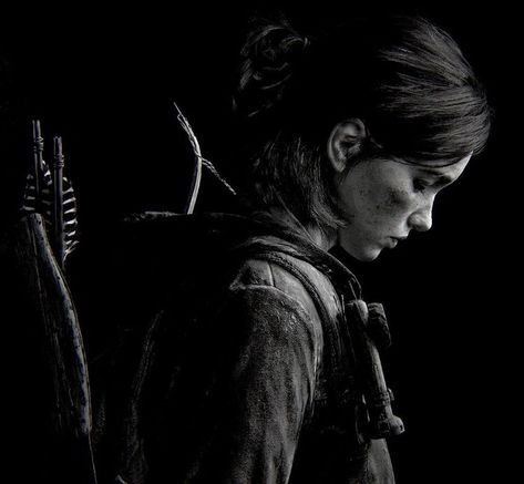 Ellie Black And White, Ellie Williams, Last Of Us, On Tumblr, Created By, Black And White, Tumblr, White, Black