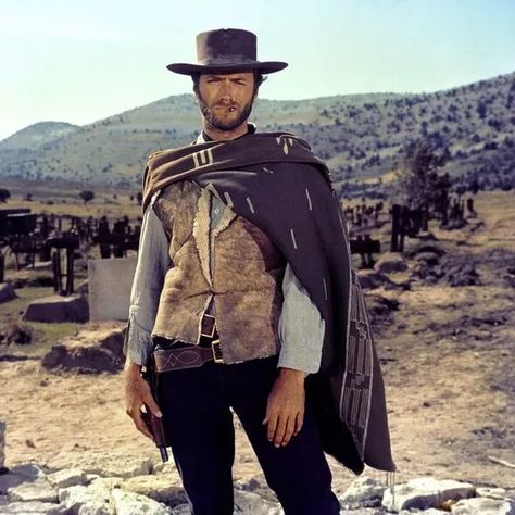 Clint Eastwood Cowboy, Cowboy Films, Bonnie Und Clyde, Lee Van Cleef, Western Photo, Celebrity Prints, Scott Eastwood, Sergio Leone, Spaghetti Western