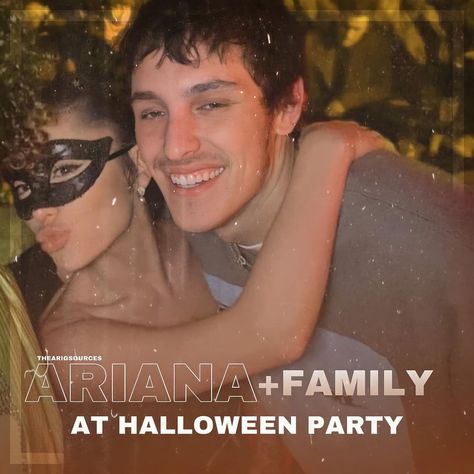 thearigsources ♥︎ on Instagram: “Ariana and her husband at Joans Halloween party last night!” Dalton Gomez, Frankie Grande, Ariana Grande Perfume, This Is Love, Agra, Last Night, Ariana Grande, Carnival Face Paint, Profile Picture