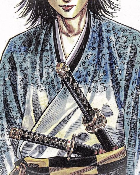 Inoue Takehiko, Vagabond Manga, Samurai Artwork, Miyamoto Musashi, Wallpaper Animes, Samurai Art, Japan Aesthetic, Manga Characters, Animated Icons