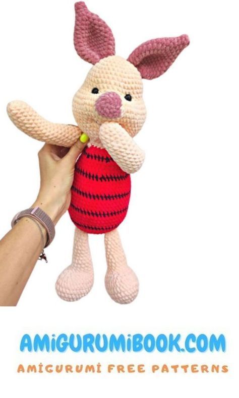 Disney Crochet Patterns, Doll Amigurumi Free Pattern, Amigurumi Today, Lovey Pattern, Crochet Toys Free, Easy Crochet Animals, Amigurumi Doll Pattern, Crochet Disney, Crochet Dolls Free Patterns