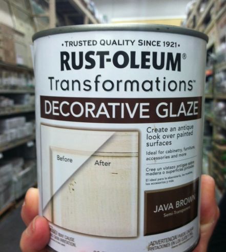 Rust-Oleum decorative glaze in Java Brown.  My new favorite product for antiquing furniture. You can work with it for a long time to get the look you want.  Love it! Rustoleum Transformations, Antiquing Furniture, Brown Cabinets, Rust Oleum, Paint Furniture, Paint Stain, Old Furniture, Redo Furniture, Annie Sloan