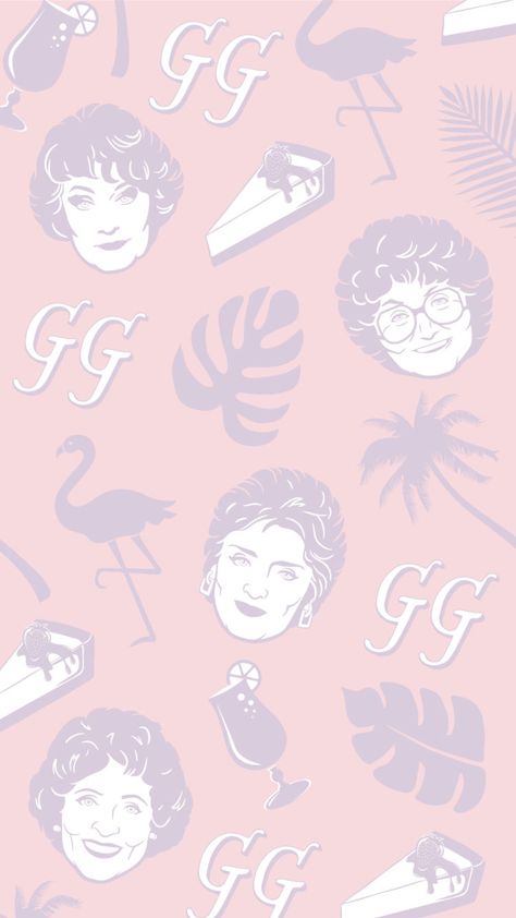 14 Golden Girls Phone Wallpapers to Thank You for Being a Friend Golden Girls Wallpaper, Being A Friend, Girls Wallpaper, Phone Background Patterns, Girl Background, Star Wars Disney, Iphone Video, Shower Themes, Friend Group