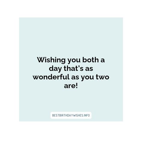 Having twins is a blessing. It is double the fun and double the love. Who doesn't love celebrating the birthday of two special people at once? This is... | # #BirthdayWishes Check more at https://www.ehindijokes.com/birthday-wishes-for-twins/ Birthday Wishes For Twins, Twin Quotes, Having Twins, Birthday Captions, Birthday Wish, Birthday Dates, How To Have Twins, Wishes For You, Special People