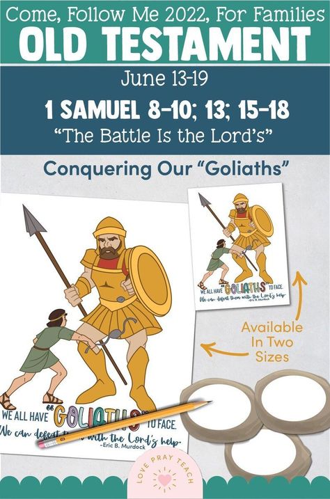 Come Follow Mefor Individuals and Families: 1 Samuel 810 | Etsy David And Goliath Lesson, 1 Samuel 8, Lds Primary Lesson Helps, Lds Primary Lessons, Power Of Attorney Form, Last Will And Testament, Will And Testament, Articles Of Faith, 1 Samuel