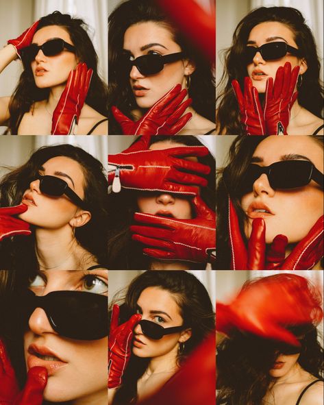 #photography #photoshoot #creativephotoshoot #redgloves #girlinred #editorialphotography #aesthetic #fashionphotoshoot #selfportrait Gloves Photoshoot, Gloves Photography, Gloves Aesthetic, Beautiful Photoshoot Ideas, Red Gloves, Creative Content, Vogue Covers, Creative Photos, Fashion Photoshoot