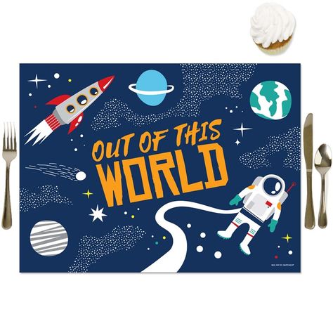 Space Party Table, Outer Space Party Theme, Outer Space Baby Shower, Rocket Party, Space Theme Party, Outer Space Party, Outer Space Birthday, Space Birthday Party, Space Baby