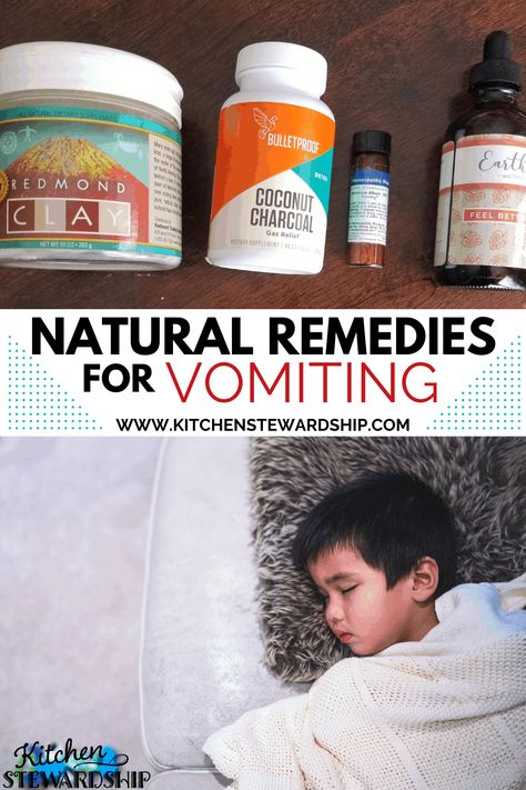 Here are my top natural remedies for vomiting and stomachaches in kids. Keep these on hand for the first sign of a stomach bug or nausea. Remedies For Throwing Up, Kids Stomach Bug, Natural Nausea Remedies, Home Remedies For Nausea, Remedies For Nausea, Stomach Bug, Anti Nausea, Gas Relief, Tummy Ache